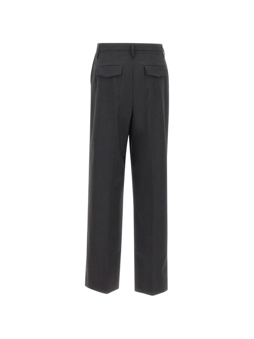 HERSKIND Powel pinstripe-pattern trousers Grijs