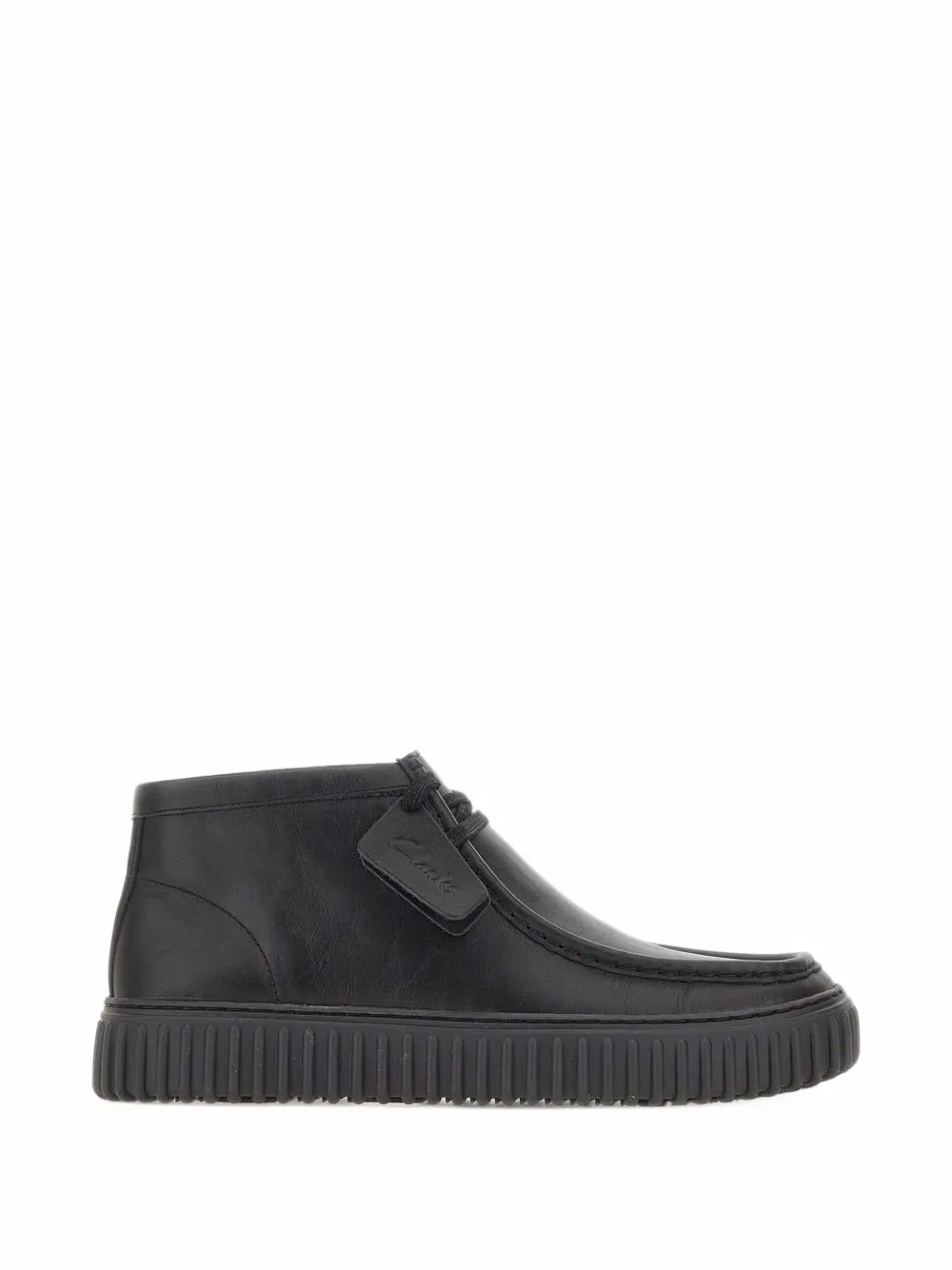 Clarks Torhill Hi Lace-up Boots In Black