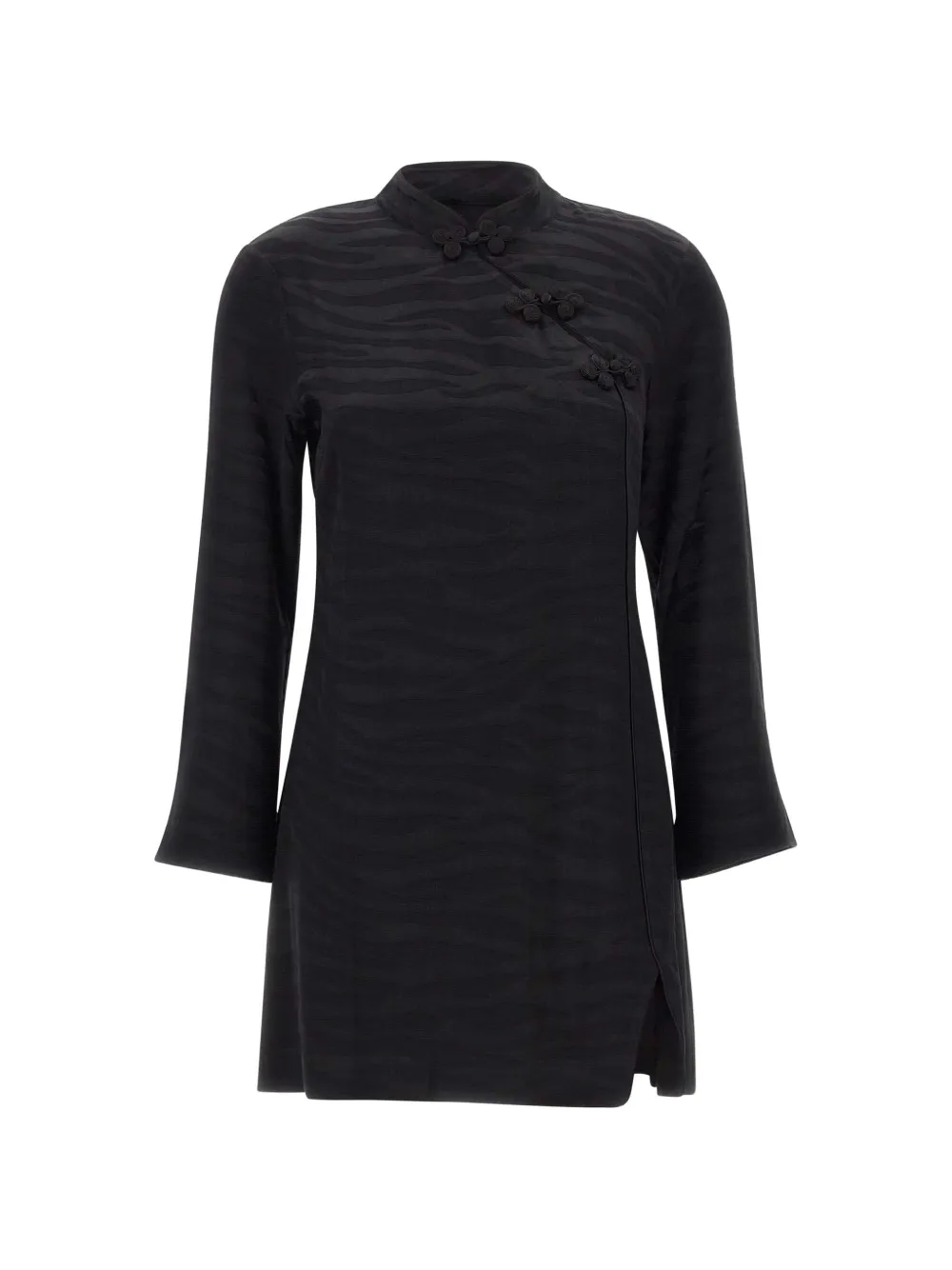 Rixo Brooklyn jacquard mini dress - Noir Rixo Brooklyn jacquard mini dress - Noir