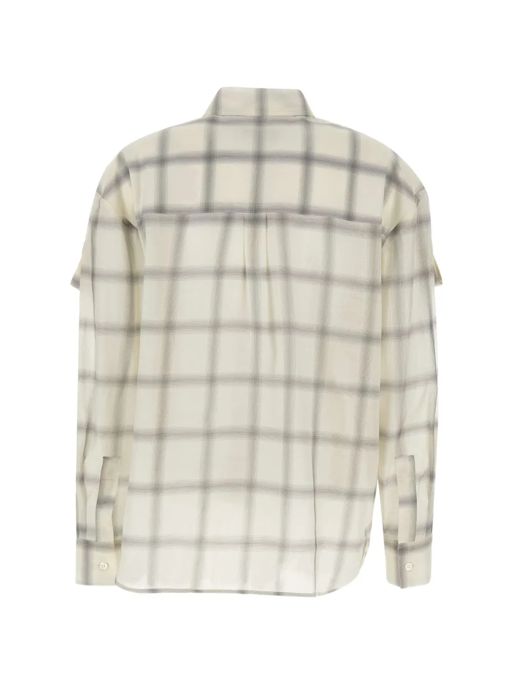 IRO Softy checked shirt Wit