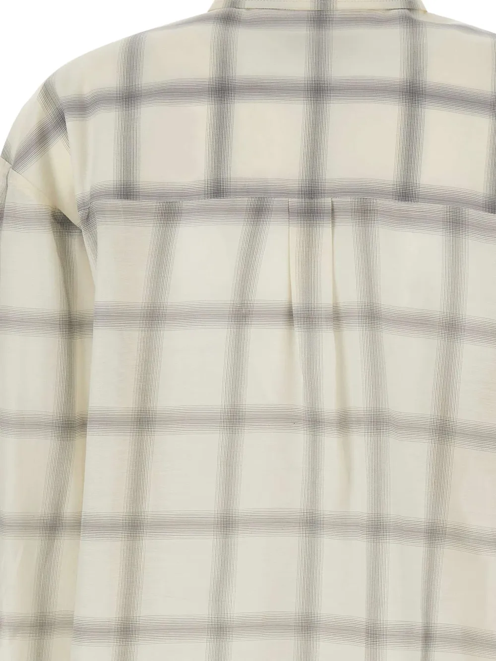 IRO Softy checked shirt Wit