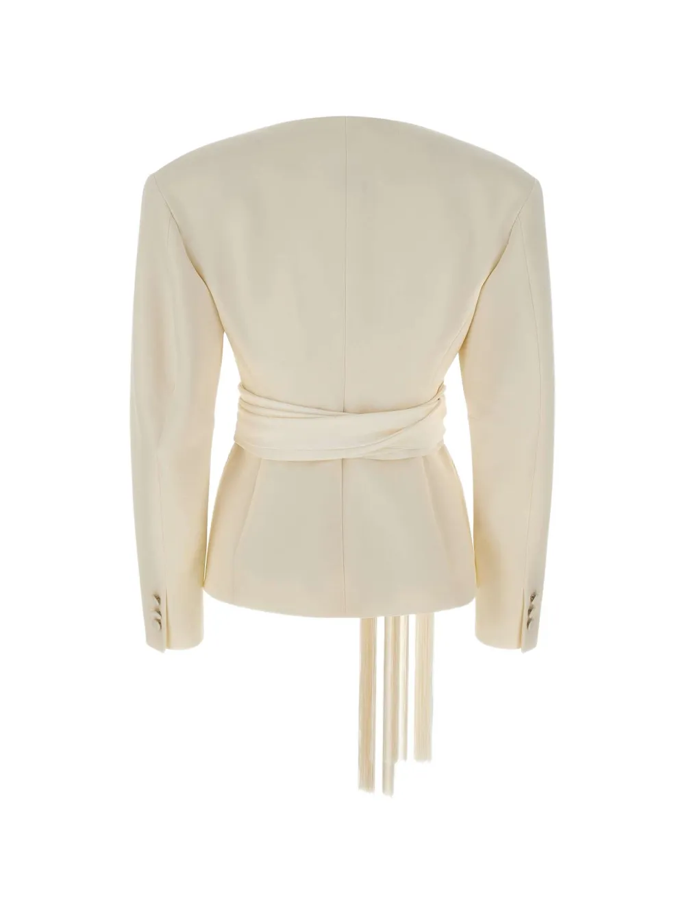 THE ANDAMANE Devina double-breasted blazer Wit