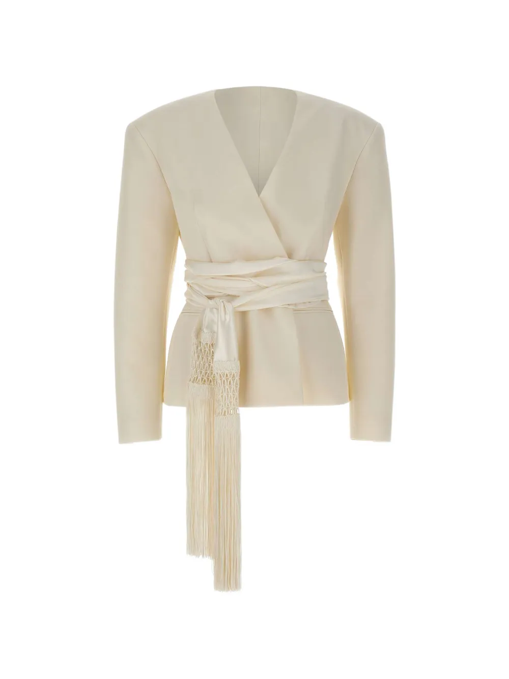 THE ANDAMANE Devina double-breasted blazer - Weiß