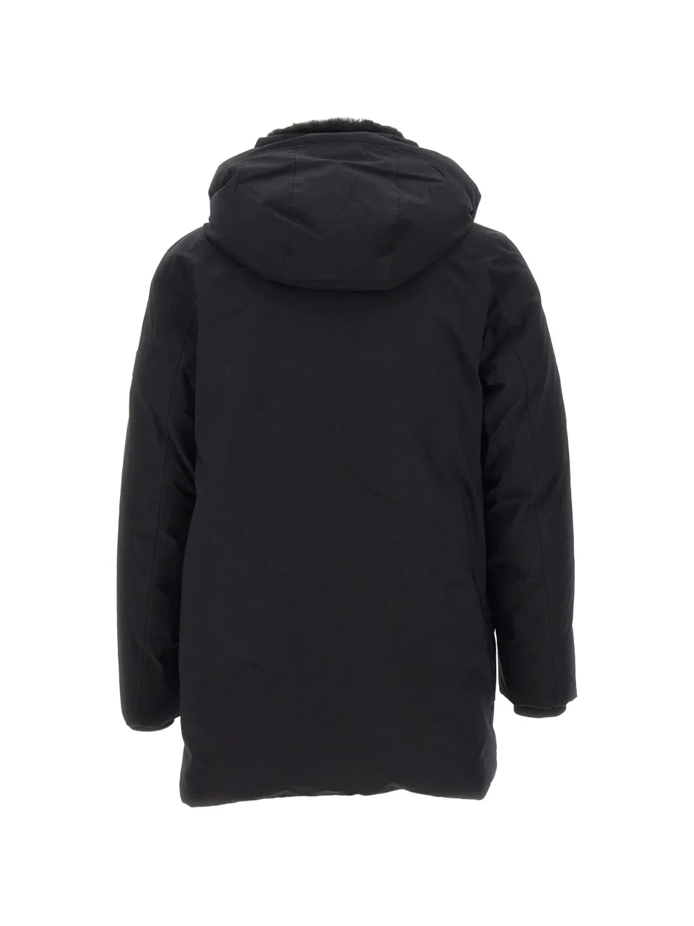 Mackage Sullivan layered hooded parka Zwart