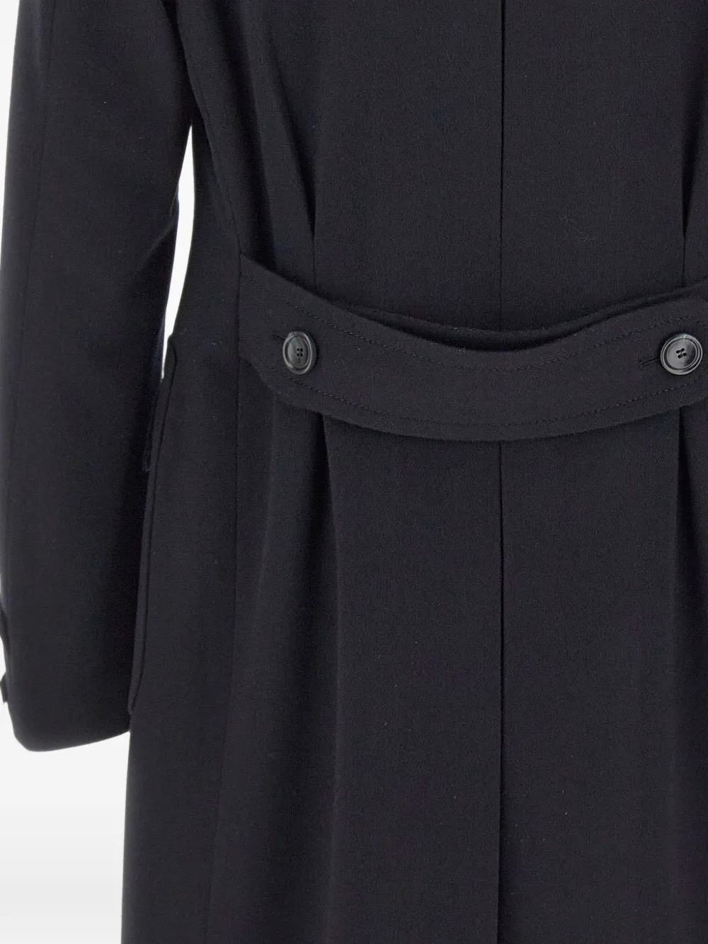Tagliatore Carlo double-breasted wool coat Blauw