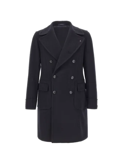Tagliatore Carlo double-breasted wool coat