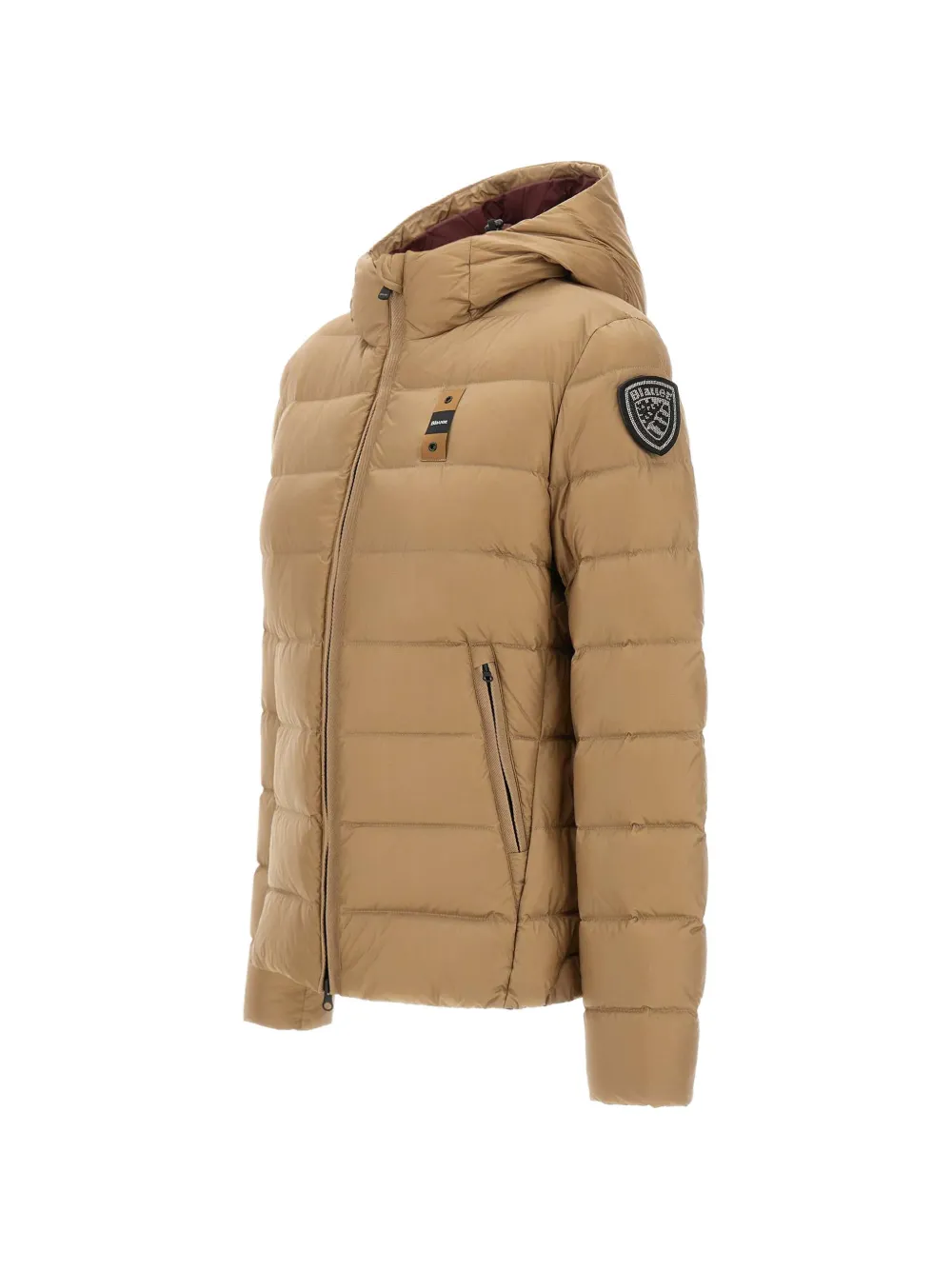Blauer Charme quilted puffer jacket Bruin
