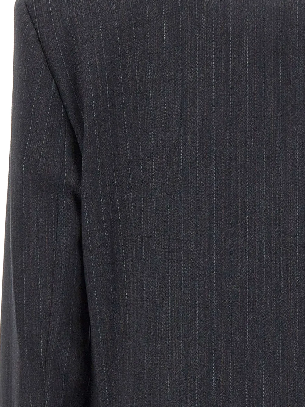 HERSKIND Janet pinstripe-pattern blazer Zwart