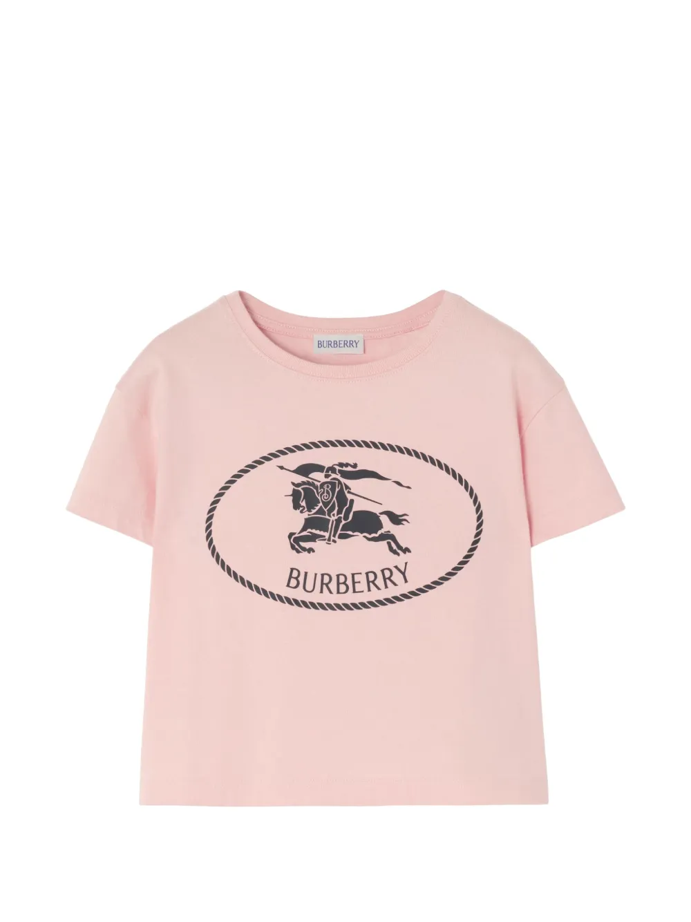 Burberry Kids Knight Stamp T-shirt - Rosa