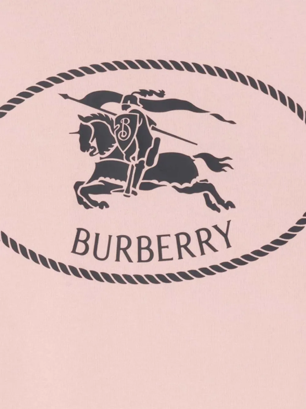 Burberry Kids Knight Stamp T-shirt Roze