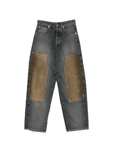 Off-White corduroy-panelled jeans