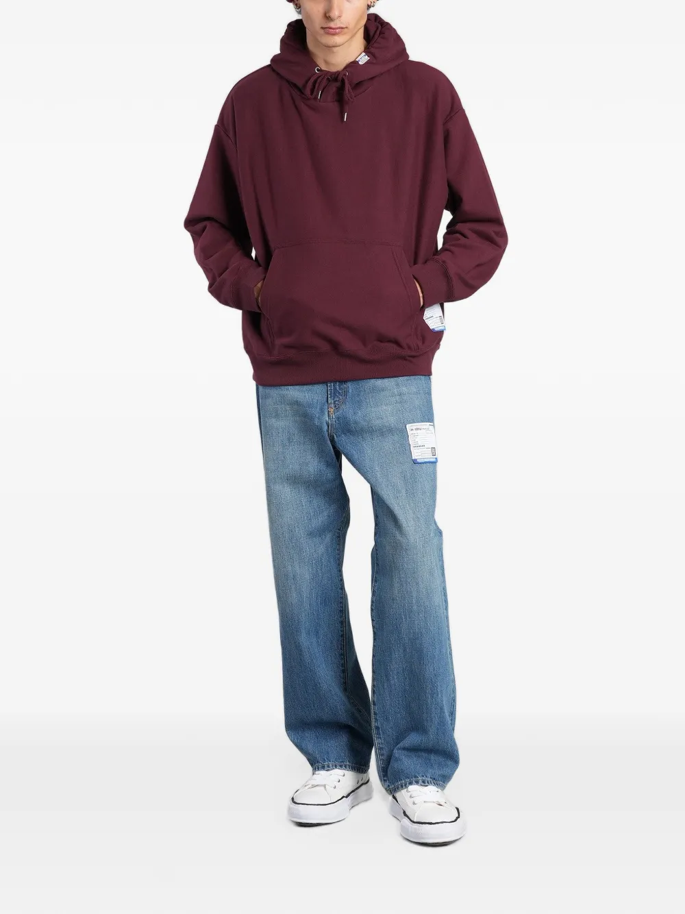 Maison MIHARA YASUHIRO French-terry hoodie - Rot