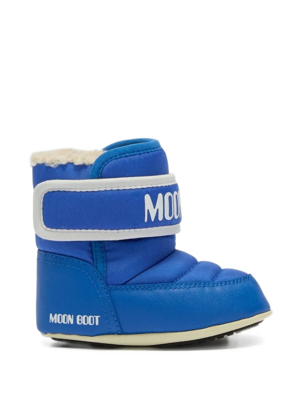 Moon Boot Kids bottines à fermeture scratch - Bleu