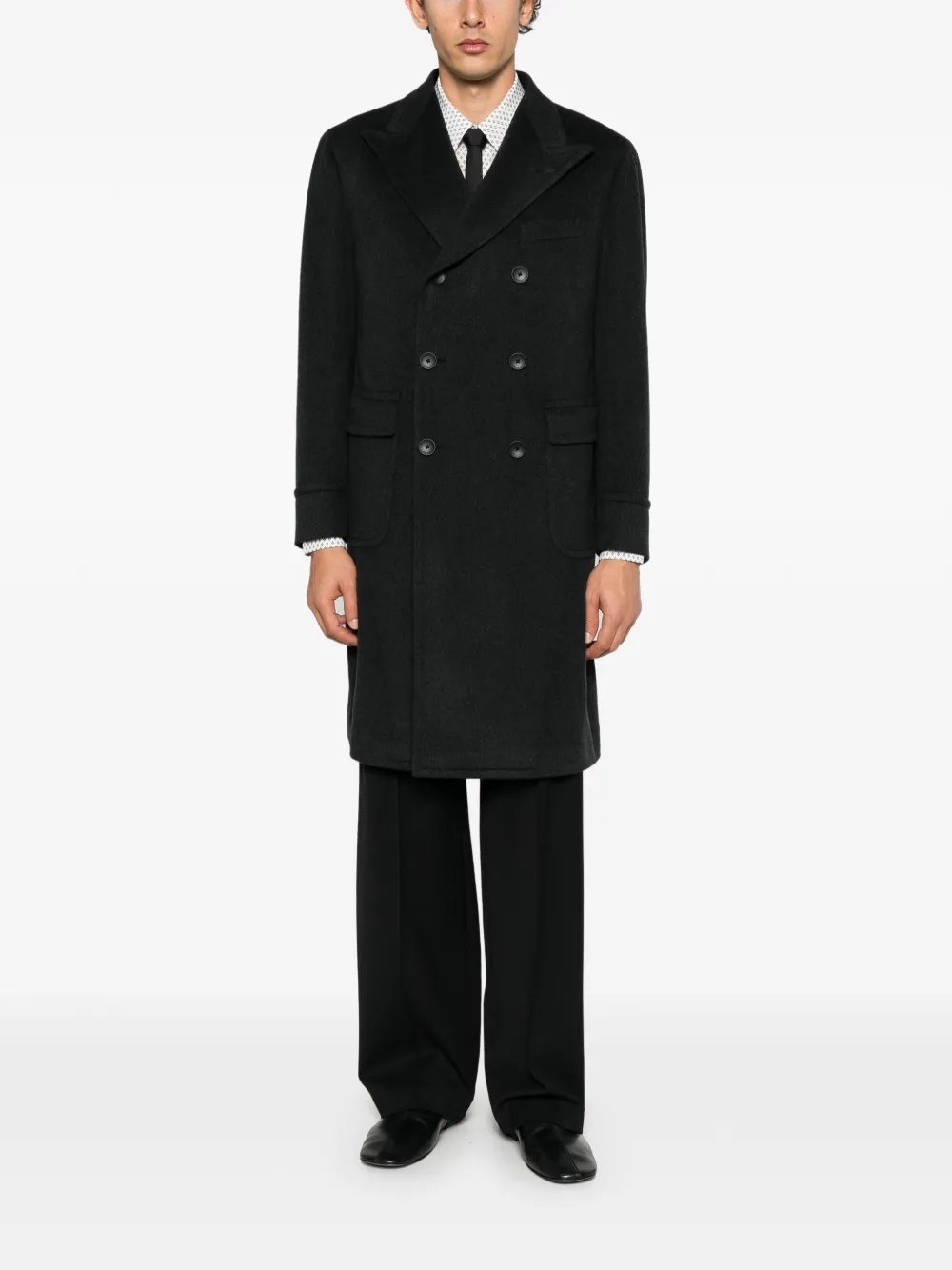 Tagliatore double-breasted coat Grijs