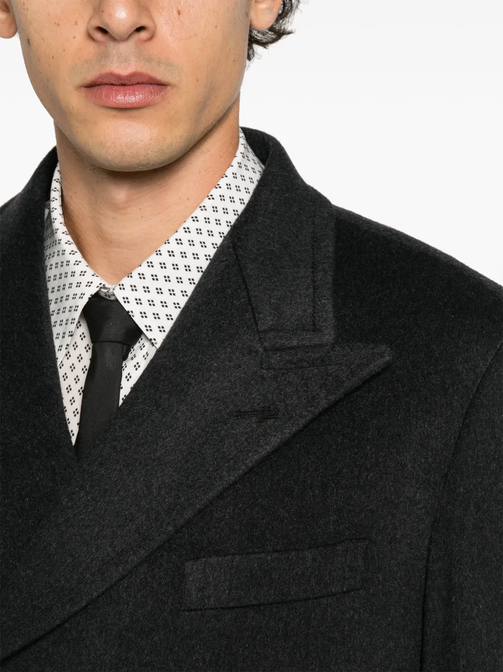 Tagliatore double-breasted coat Grijs