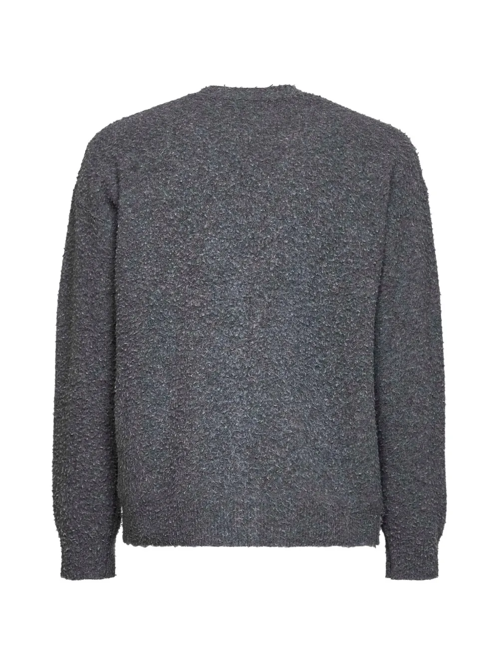 Roberto Collina bouclé-knit button-up cardigan Grijs
