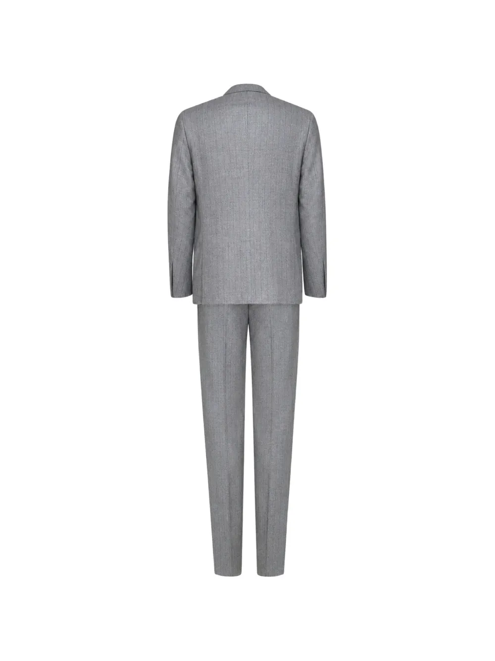 D4.0 pinstriped wool-blend suit Grijs