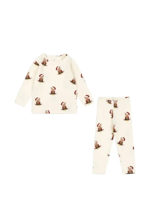 Konges Sløjd teddy-print pajamas