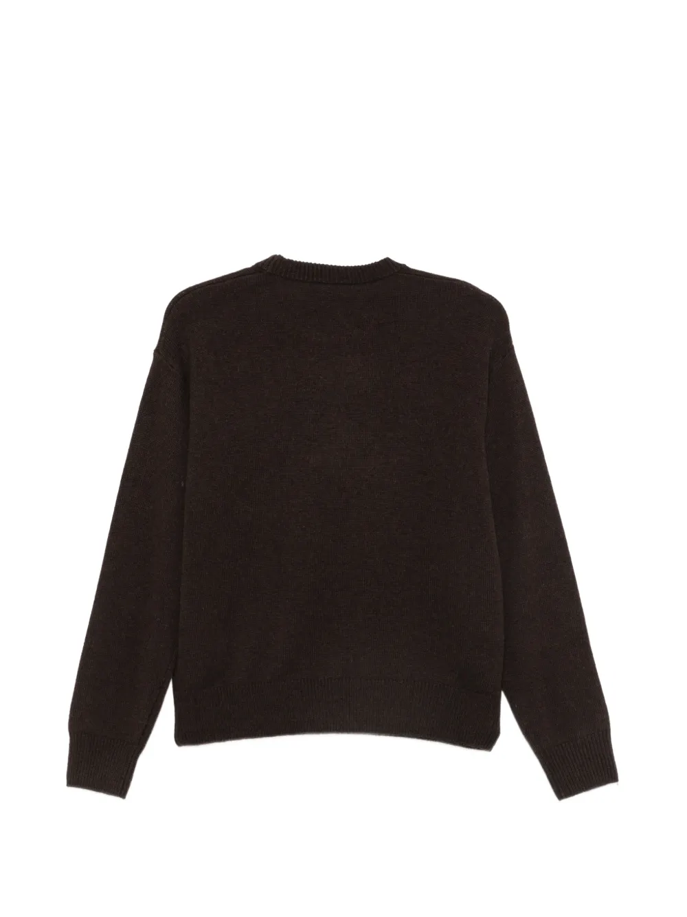 MC2 Saint Barth intarsia-knit crew-neck sweater Bruin