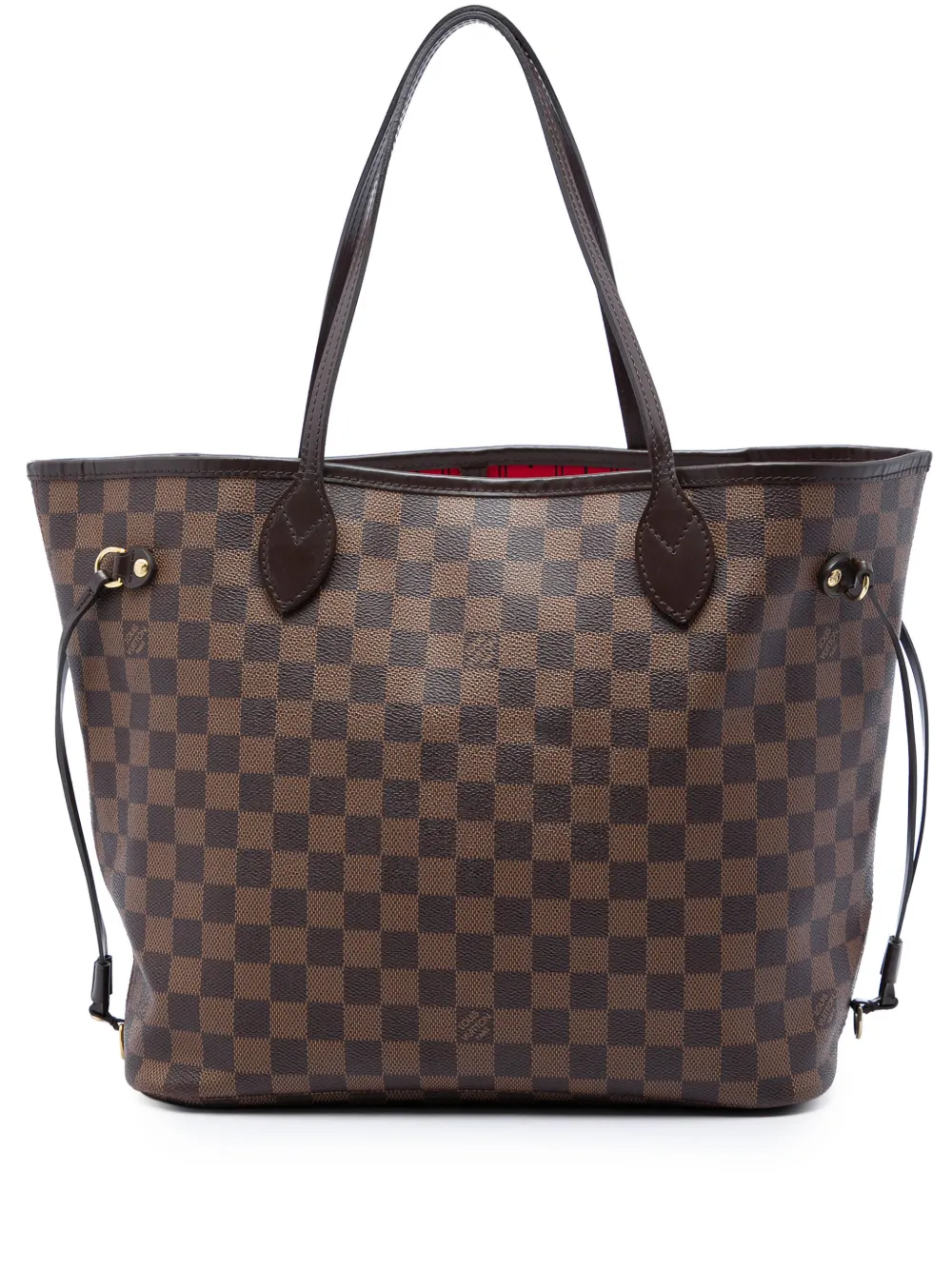 Louis Vuitton Pre-Owned 2013 Damier Ebene Neverfull MM tote bag - Marrone
