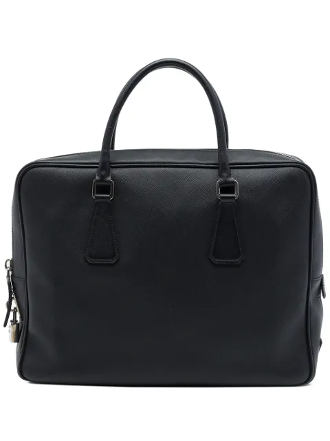 Prada Pre-Owned 2013-2026 Saffiano business bag
