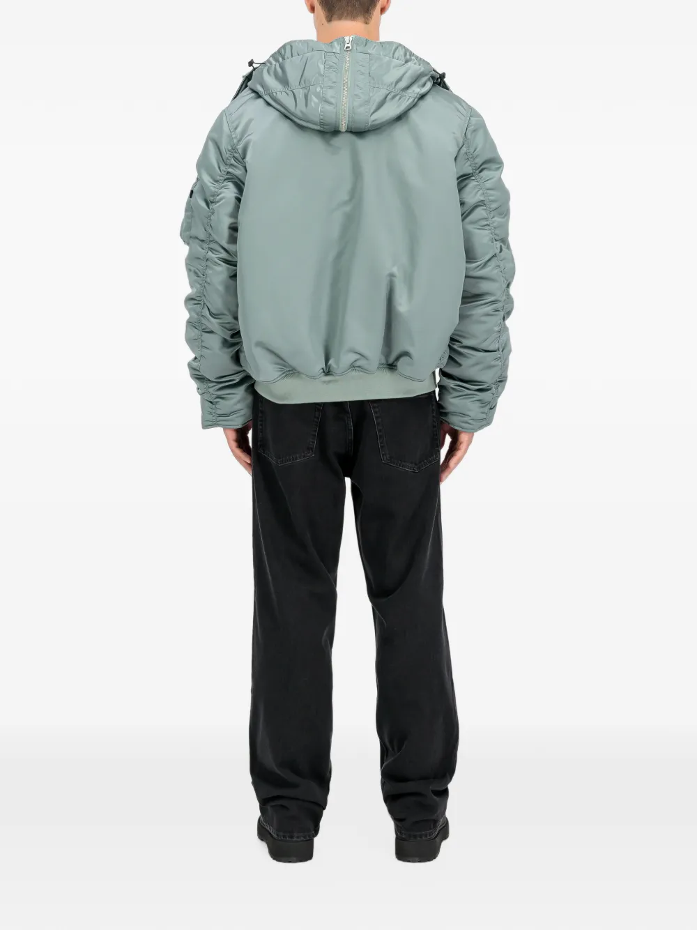 Alpha Industries N-2B Base UV bomber jacket Blauw