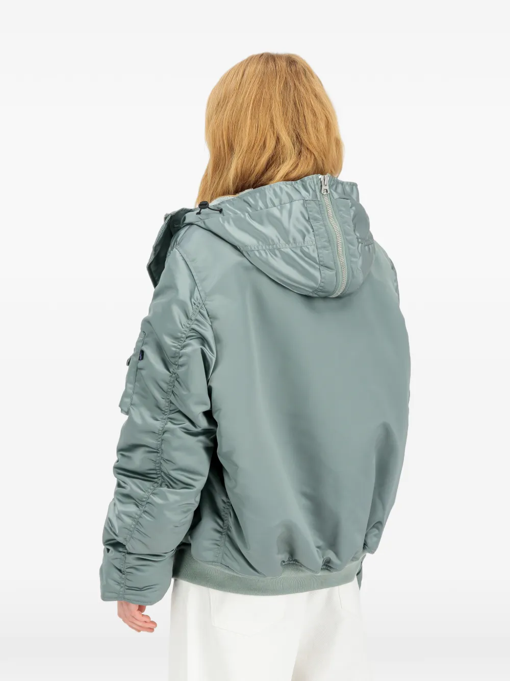 Alpha Industries N-2B Base UV bomber jacket Blauw