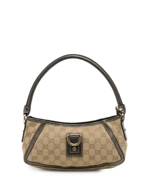 Gucci Pre-Owned Borsa a mano Abbey in tela GG con anello a D 2000-2015
