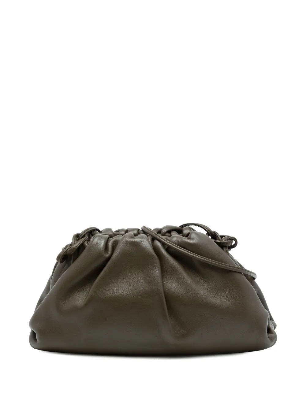 Bottega Veneta Pre-Owned 2012-2026 Lambskin The Mini Pouch crossbody bag - Braun