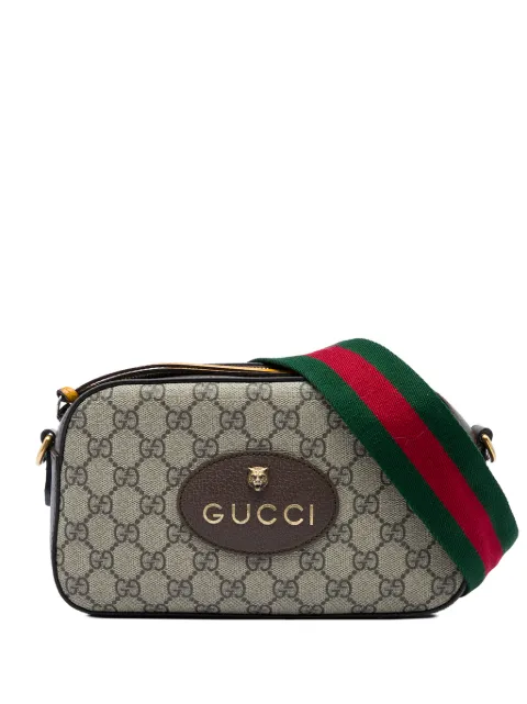 Gucci Pre-Owned 2016-2026 GG Supreme Web Neo Vintage crossbody bag
