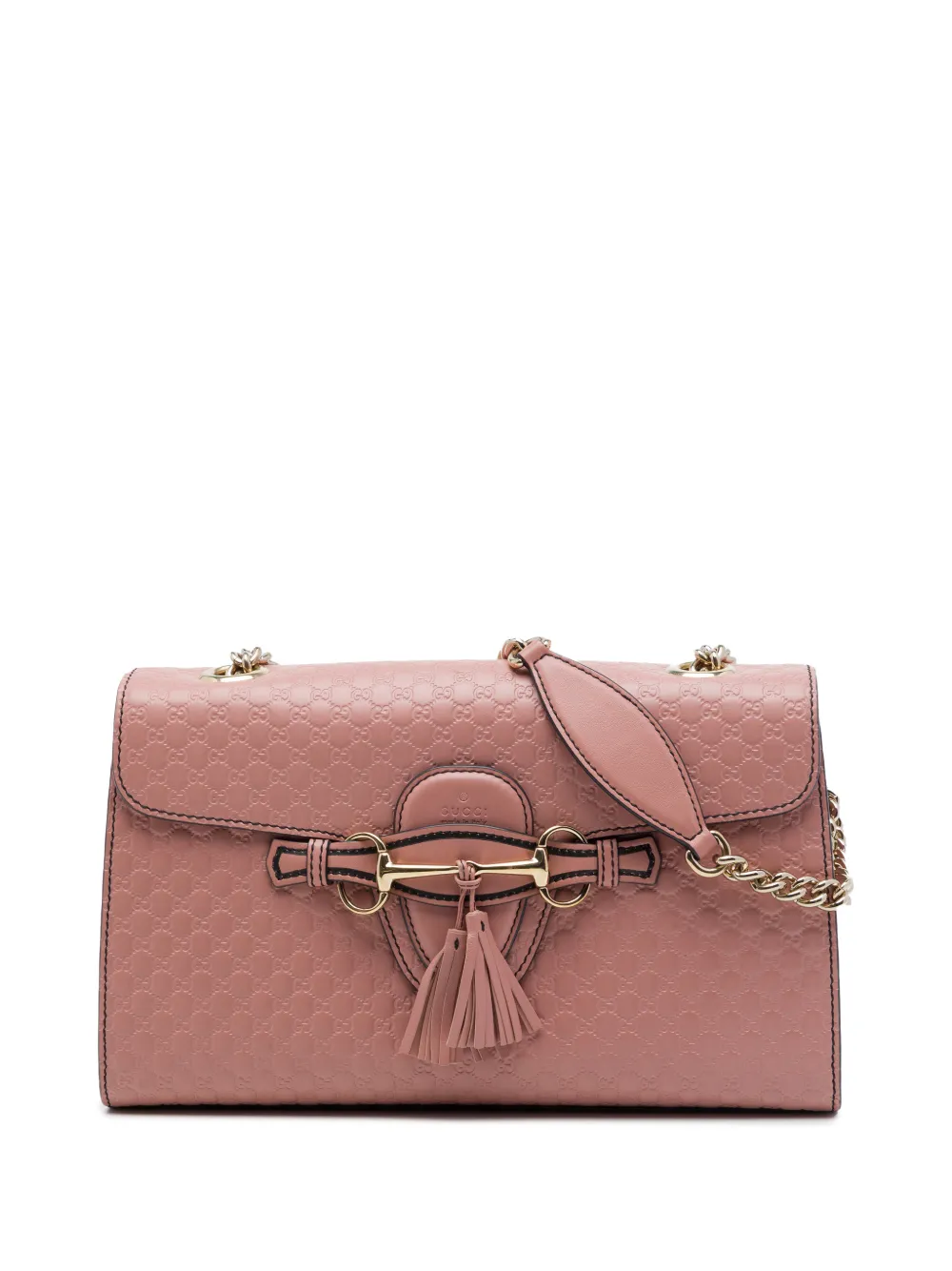 Gucci Pre-Owned 2016-2026 Medium Microguccissima Emily shoulder bag - Rosa
