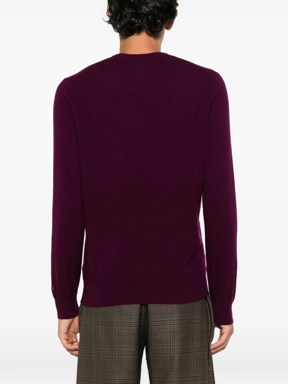 MC2 Saint Barth Regent crew-neck sweater Paars