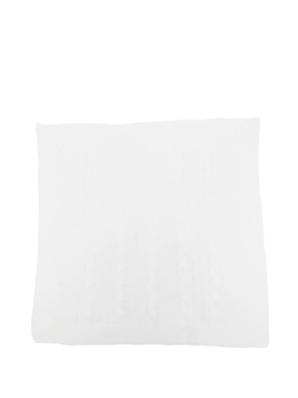 Bébé di Almy Coperta in maglia - Bianco
