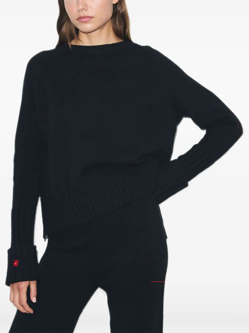 Tory Burch Pullover aus Merinowolle - Schwarz