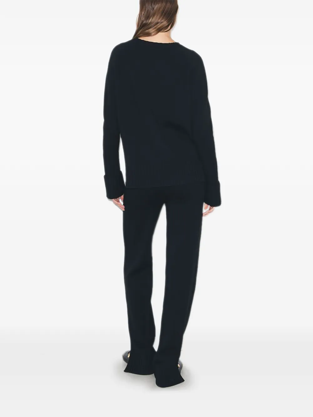 Tory Burch merino-wool sweater Zwart