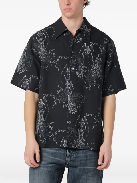 OUR LEGACY Death Paisley-print shirt