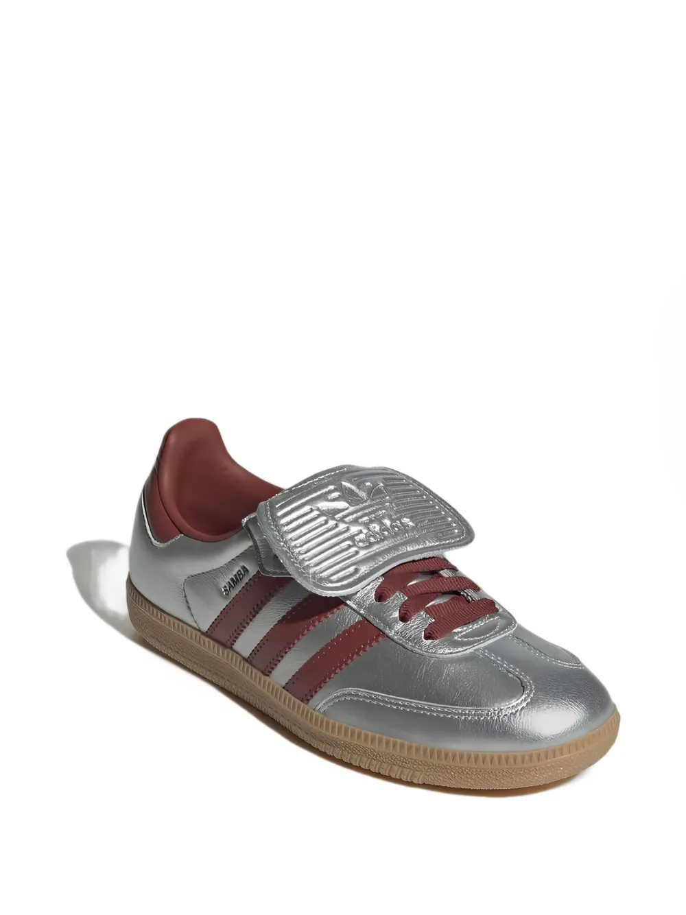 adidas Samba LT leather sneakers - Silber