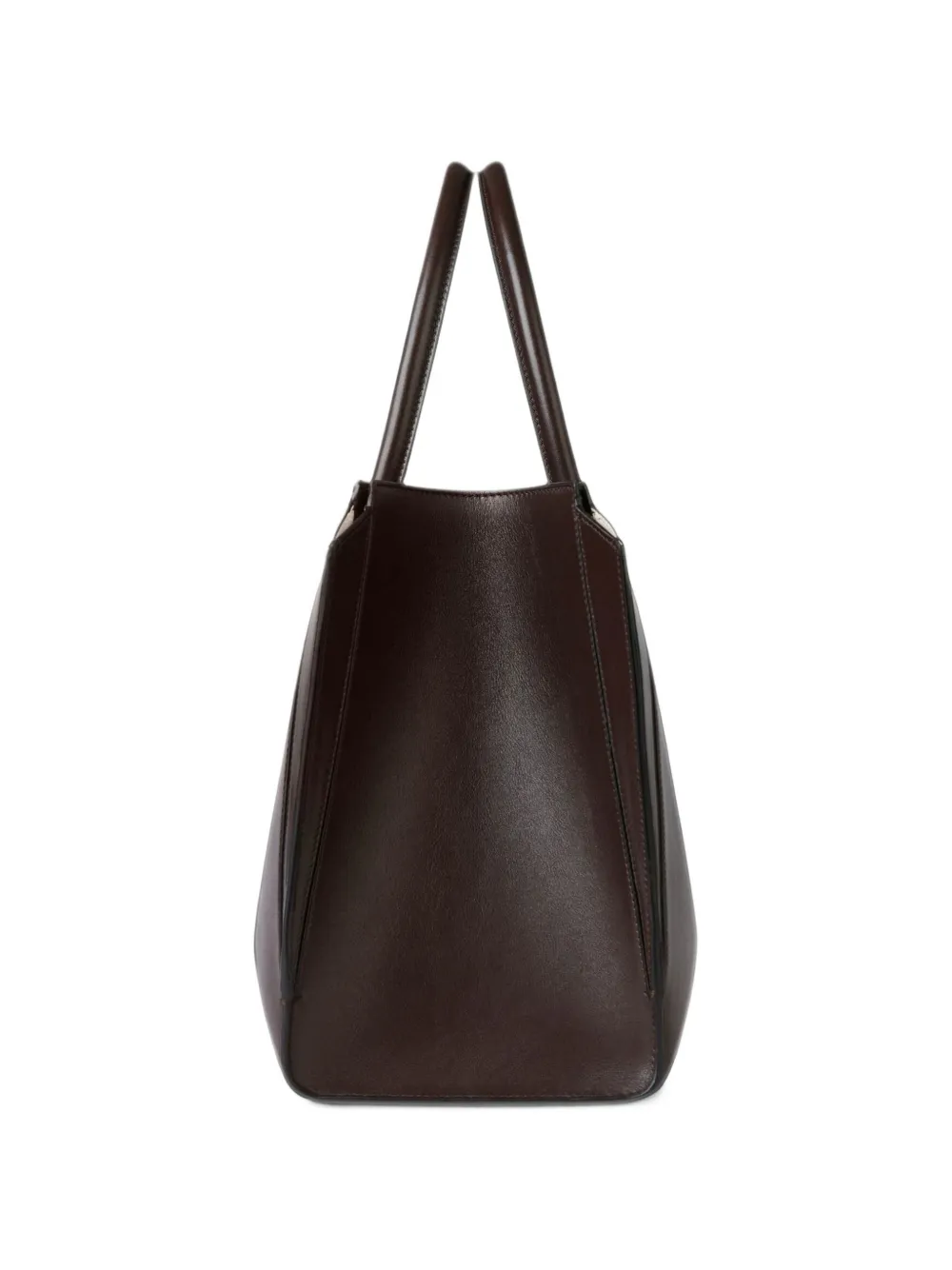 Givenchy medium Antigona catchall bag in shiny grained leather Bruin