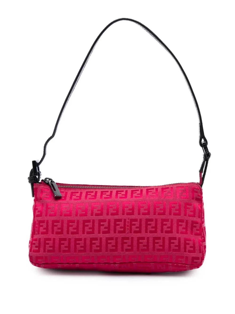 Fendi Pre-Owned 2000-2010 Zucchino Canvas Pochette shoulder bag - Rosa