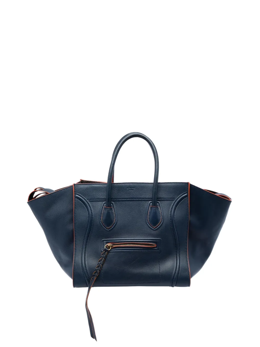 Celine Pre-Owned 2012 Medium Leather Phantom Luggage tote bag - Blau