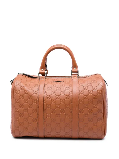 Gucci Pre-Owned bolsa boston Joy Guccissima mediana 2016-2026