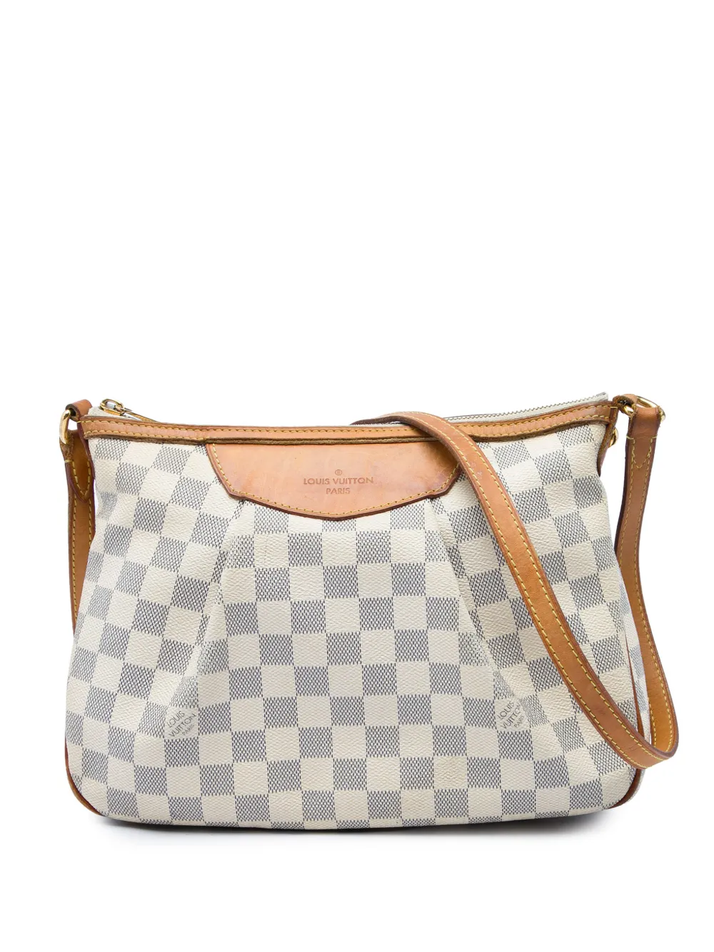Louis Vuitton Pre-Owned 2011 Damier Azur Siracusa PM crossbody bag - Weiß