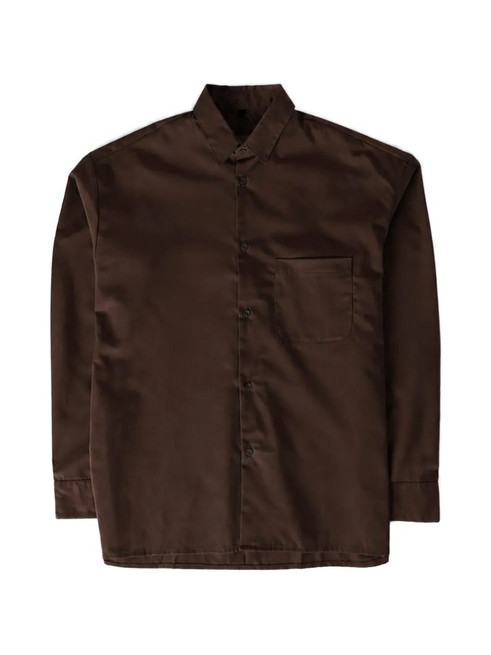LAST CALL FOR Jakarta chest-pocket shirt - Braun