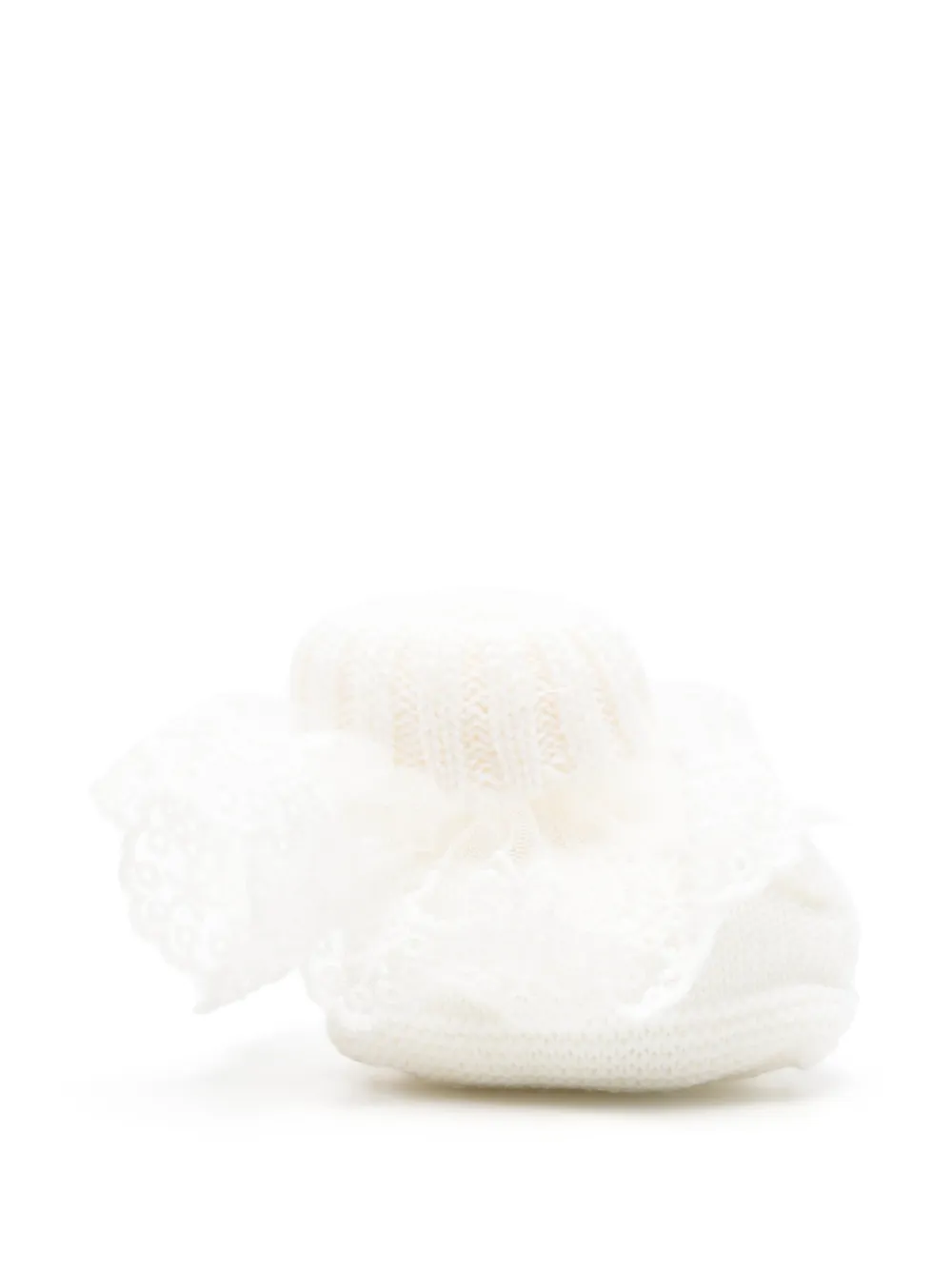 Bébé di Almy Sneakers con rifinitura in pizzo - Bianco