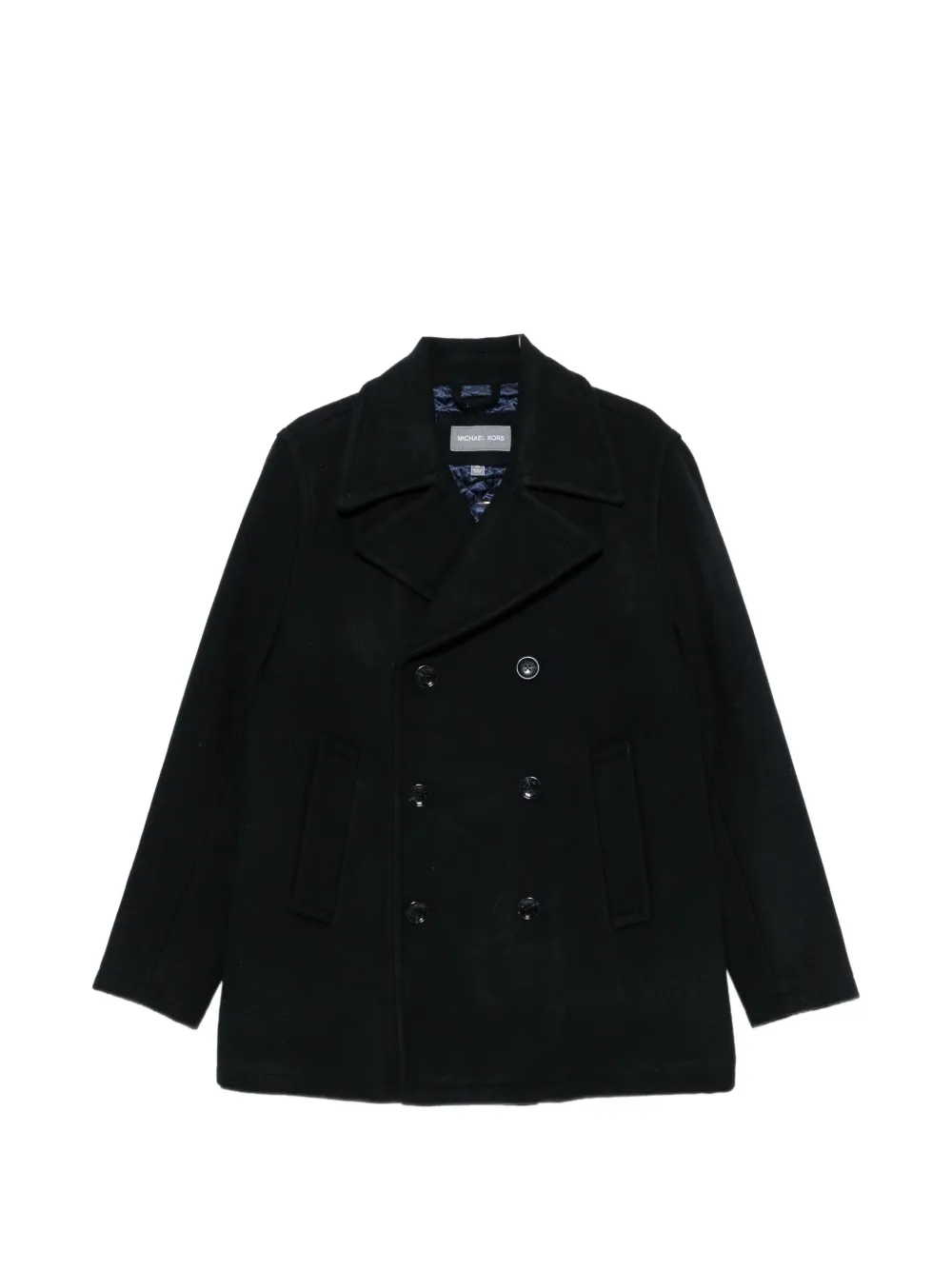 Michael Kors double-breasted pea coat - Blu