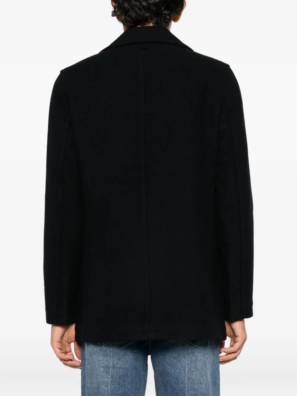 Michael Kors double-breasted pea coat Blauw