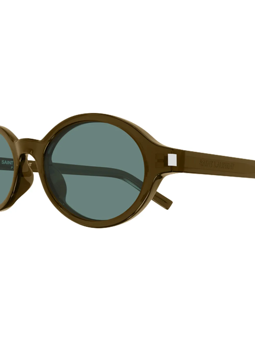 Saint Laurent Eyewear SL 751 Jeanne round-frame sunglasses Bruin
