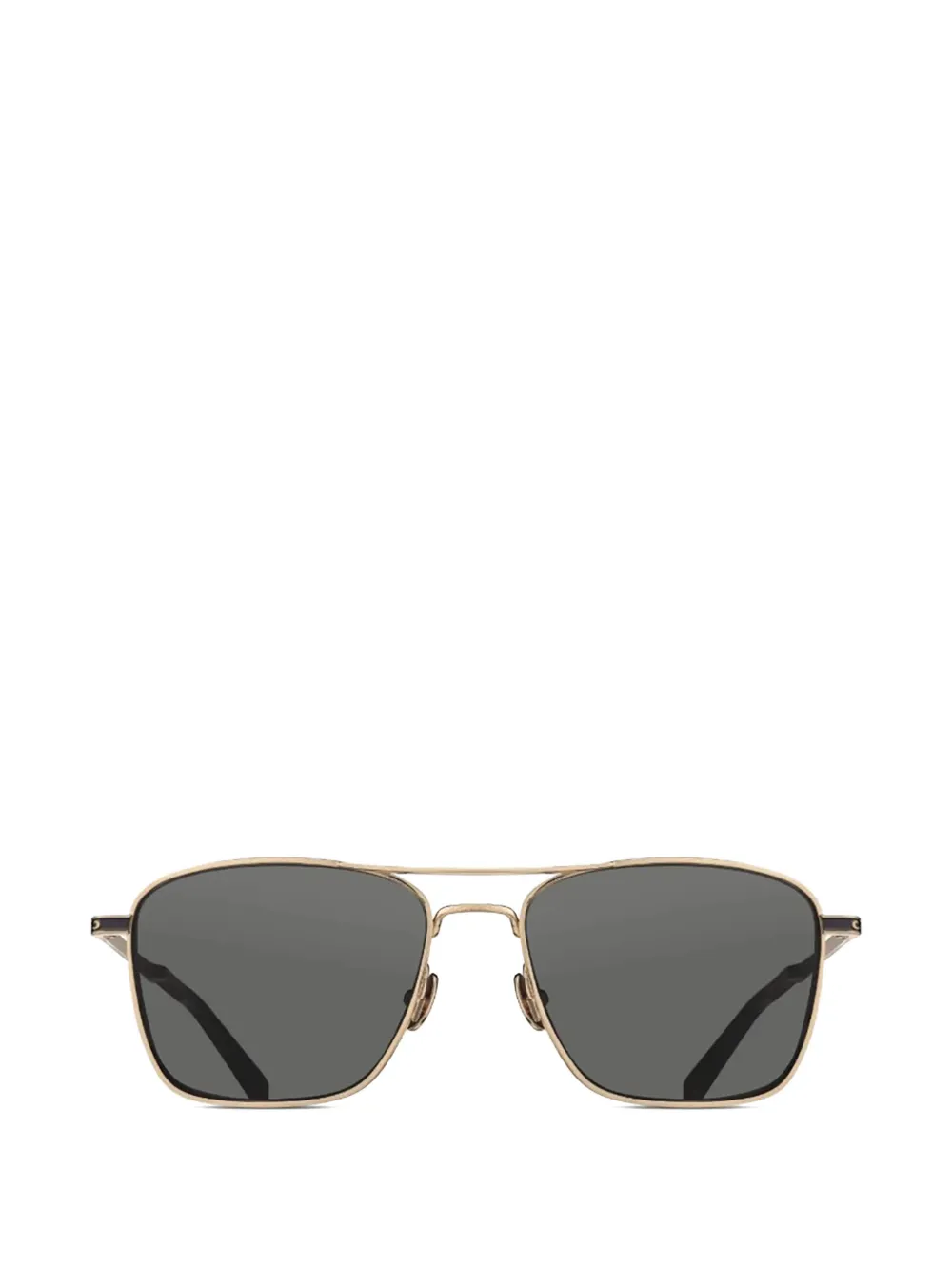 Matsuda Integrated Sideshields Sunglasses In Gold