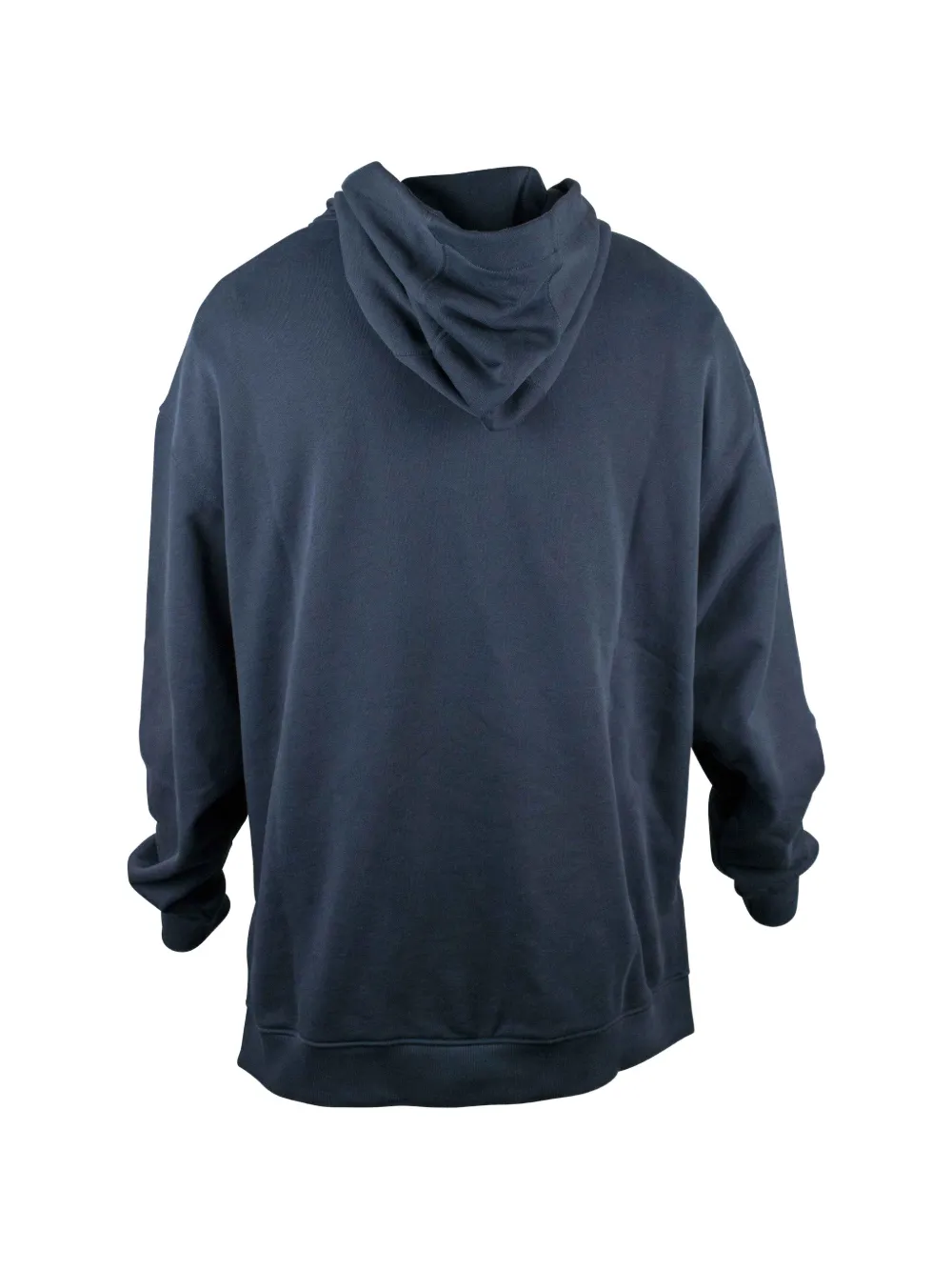 Lanvin Curb logo-print hoodie Blauw