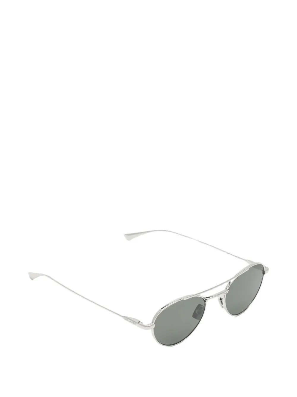 Saint Laurent Eyewear pilot-frame sunglasses Zilver